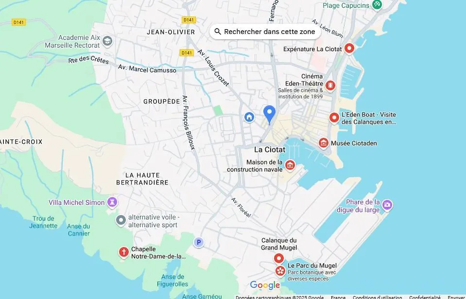 150 M Du Port Et De La Mer De La Ciotat France